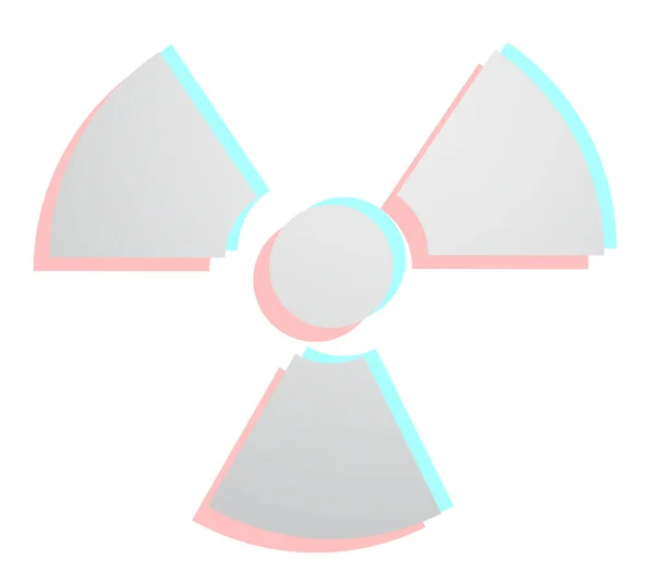 Radiation Concept Vector Illustration — Stock Vector