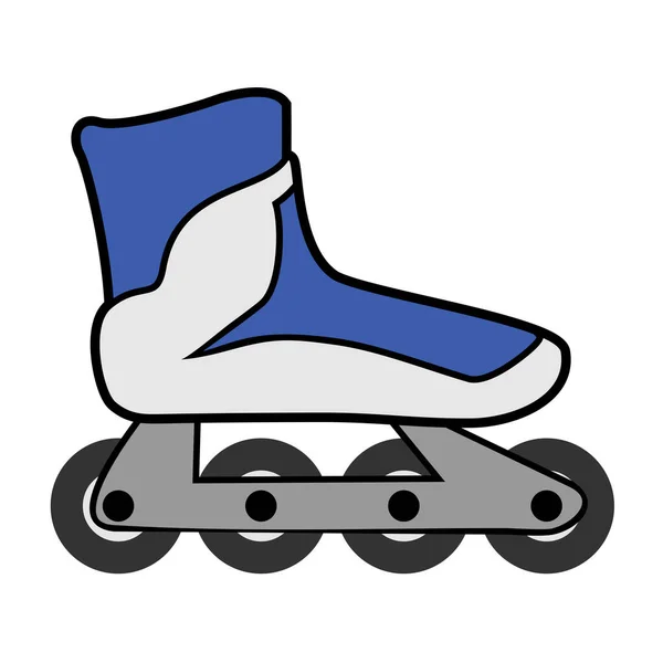 Roller Skates Vector Illustration — Stock Vector