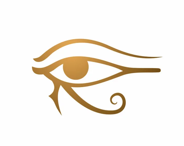 Egypte Illustration Vectorielle Symbole Des Yeux — Image vectorielle