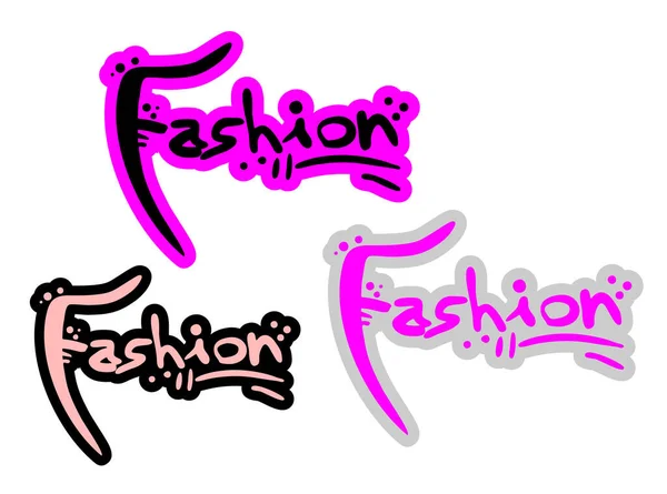 Fashion Icon Vector Illustration — Stock Vector