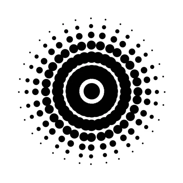 Illustration Vectorielle Figure Cercle Créatif — Image vectorielle