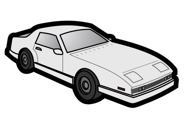 Векторная Иллюстрация Автомобиля — стоковый вектор