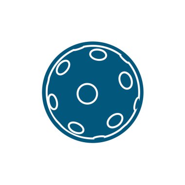 Pickleball sembolü tasarım vektör çizimi