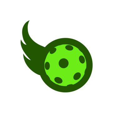 Pickleball sembolü tasarım vektör çizimi