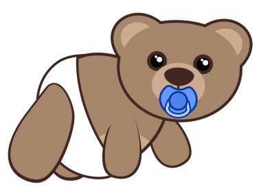 Yürüyüş ayı illüstrasyonu