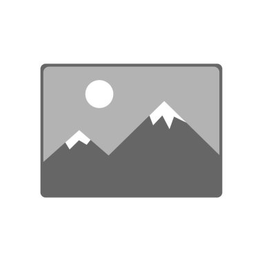 dağ ikonu vektör illüstrasyonu