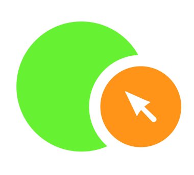 seo modern simgesinin vektör illüstrasyonu