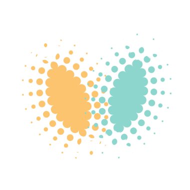 yaratıcı soyut simge vektör çizimi