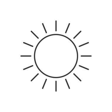 Güneş çiziminin yaratıcı tasarımı