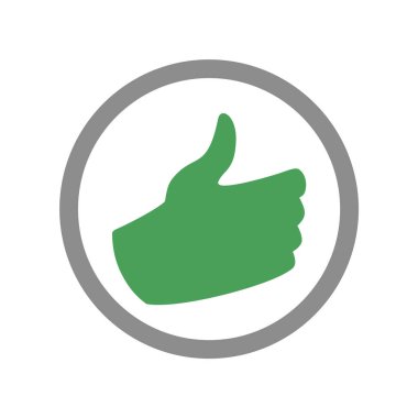 Sembol vektör illüstrasyonu gibi el