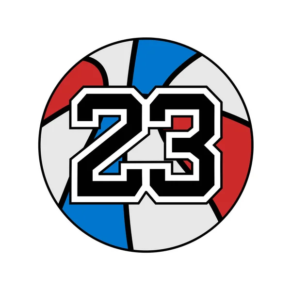 Basketball Symbol Design — Stockvektor