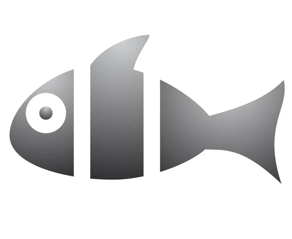 Ryby Ikony Ilustracja Wektora — Wektor stockowy