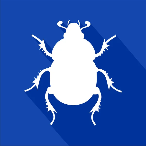 Beetle Icon Vektor Illustration — Stockvektor