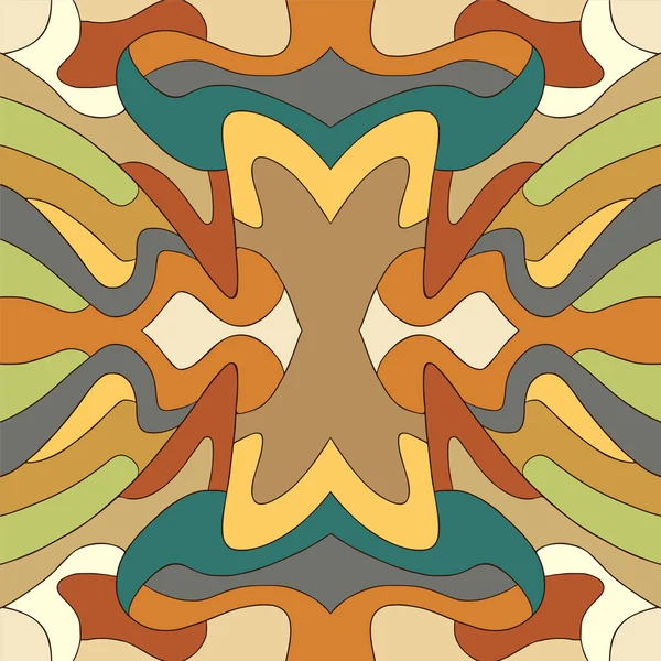 Abstrakter Hintergrund Mit Ornamentalem Muster — Stockvektor