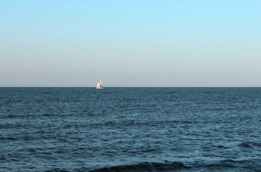 Güzel mavi okyanusun NIce görüntüsü