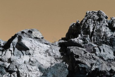 Kaya dağının NIce görüntüsü