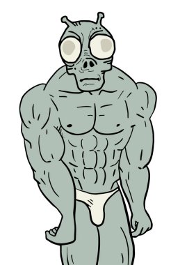 Kas uzaylısının yaratıcılığı