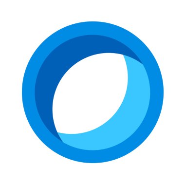 Çember simgesinin yaratıcı bozulması