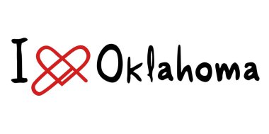 Oklahoma aşk ikonunun yaratıcı desing