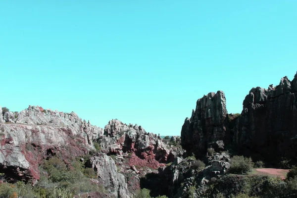 Kaya dağının NIce görüntüsü