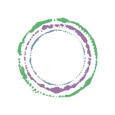 Mürekkep çemberinin yaratıcı tasarımı