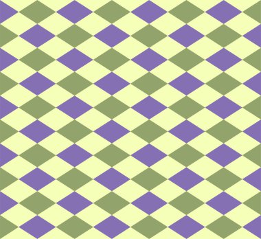 Harlequin eşkenar dörtgenlerinin yaratıcı tasarımı