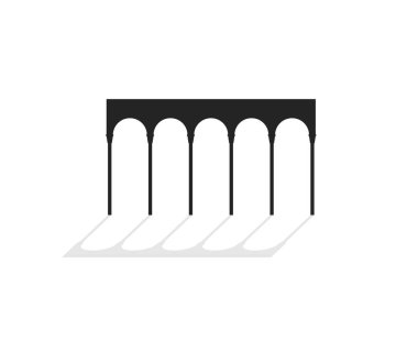 Eski tapınak sütunlarının tasarımı