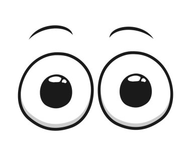 Çizgi film gözleri tasarımı
