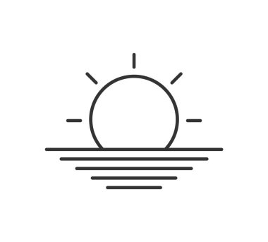 Güneş sembolünün yaratıcı tasarımı