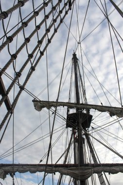 Eski gemi fotoğraflarının güzel bir görüntüsü.