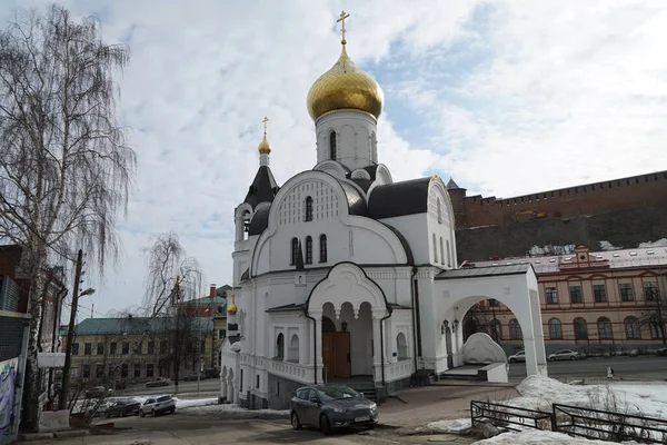 Igreja Elijah Nizhny Novgorod Rússia — Fotografia de Stock