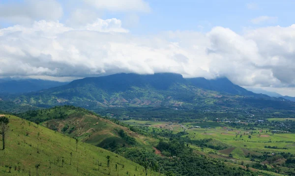 Hujan gunung — Stok Foto