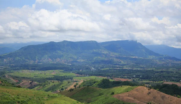 Hujan gunung — Stok Foto