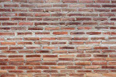 eski kırmızı tuğla duvar