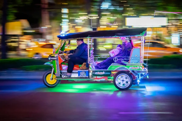 Tuktuk Bil Bangkok Thailand — Stockfoto