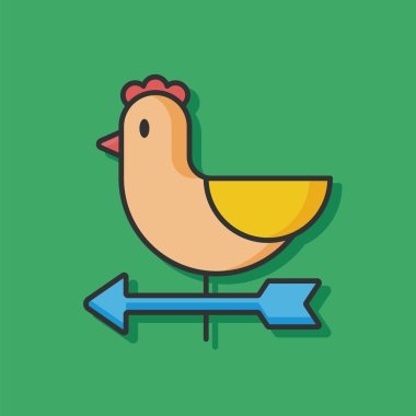 tavuk yumurta vektör simgesi