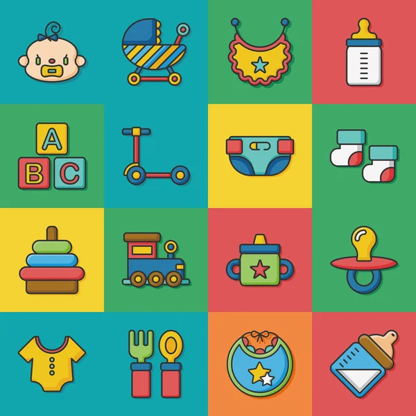 20160425 iconset cocina — Archivo Imágenes Vectoriales