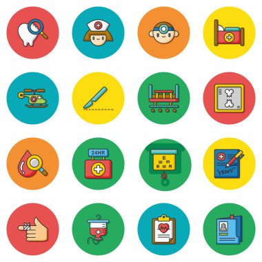 Iconset vektör daire