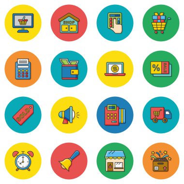 Iconset vektör daire