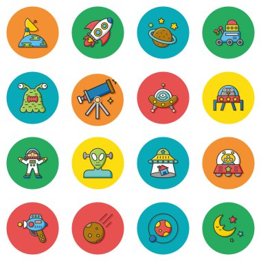 Iconset vektör daire