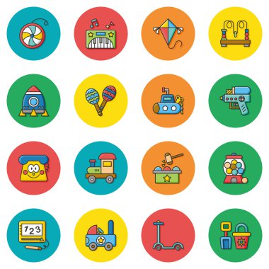 Iconset vektör daire