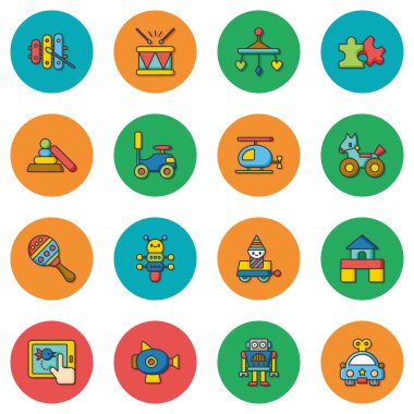 Iconset vektör daire