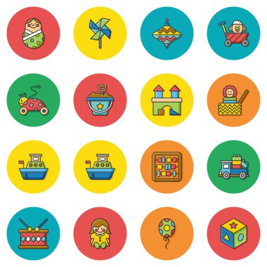 Iconset vektör daire