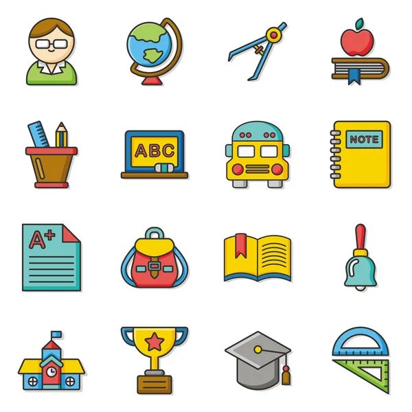 Icon Set Vektor — Stockvektor