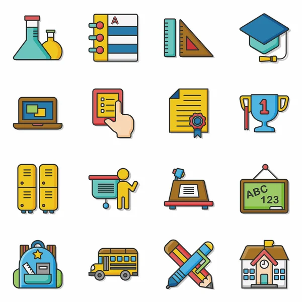 Icon Set Vektor — Stockvektor