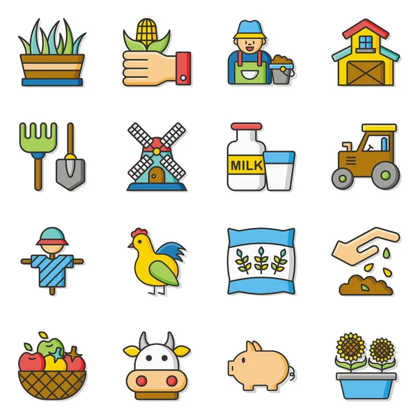 20160428 iconset wektor — Wektor stockowy