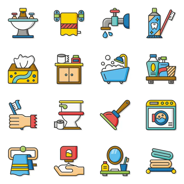 20160428 iconset vector — Stockvector