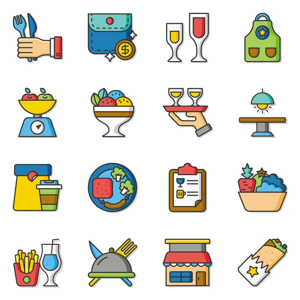 20160428 vetor iconset — Vetor de Stock