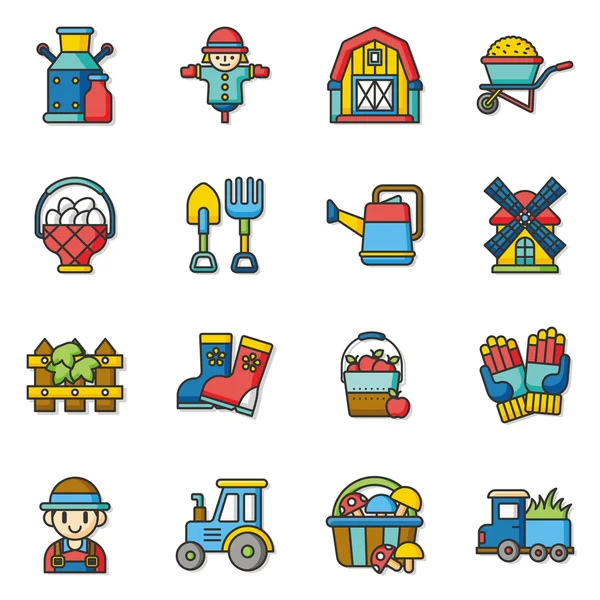 20160429 iconset vector — Stockvector