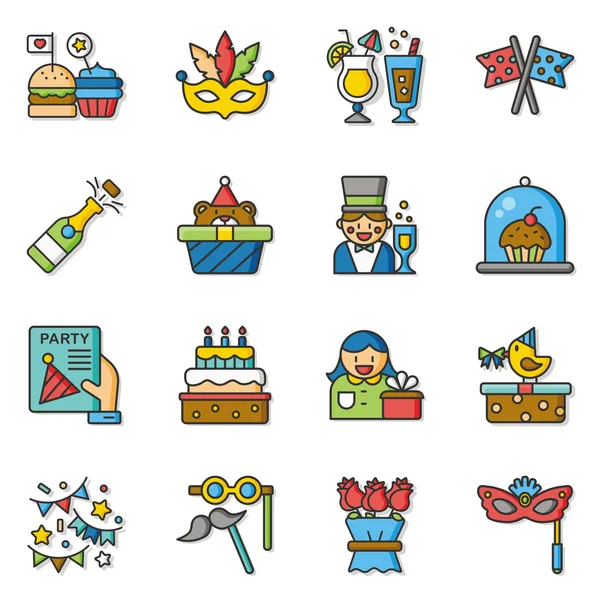 20160429 iconset vector — Stockvector